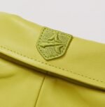 Avirex Leather Jacket Limeaide Yellow