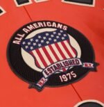 Avirex Leather Jacket Orange