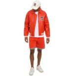 Avirex Leather Jacket Orange