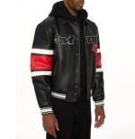 Avirex Legend Leather Jacket Black