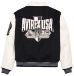 Avirex Omega Wool Leather Jacket