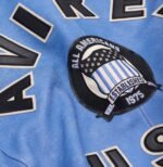 Avirex Denim Blue Leather Jacket