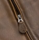 Avirex Vintage Brown Leather Jacket