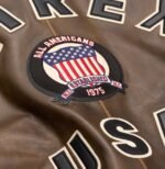 Avirex Vintage Brown Leather Jacket