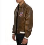 Avirex Vintage Brown Leather Jacket