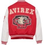 Avirex Wild Cat Varsity Leather Jacket