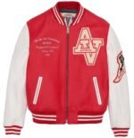 Avirex Wild Cat Varsity Leather Jacket