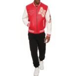 Avirex Wild Cat Varsity Leather Jacket