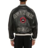 Avirex USA Stadium Jacket Black