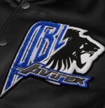 Avirex Black Lions Varisty Leather Jacket