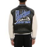 Avirex Black Lions Varisty Leather Jacket