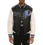 Avirex Black Lions Varisty Leather Jacket