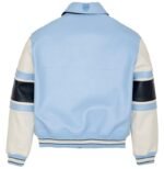 Avirex Legend Leather Jacket Blue