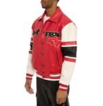 Avirex Legend Leather Jacket Red