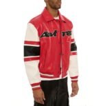 Avirex Legend Leather Jacket Red