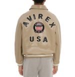 Avirex Leather Jacket Mink