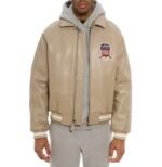 Avirex Leather Jacket Mink