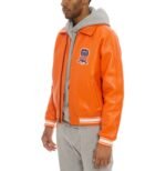 Avirex Leather Jacket Orange