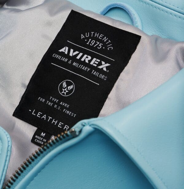 Avirex Leather Jacket Glacier