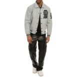 Avirex Limited Edition Twin Dragon Leather Jacket