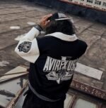 Avirex Omega Wool Leather Jacket