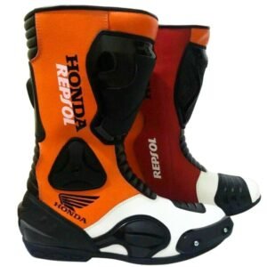 HONDA REPSOL LEATHER BOOTS