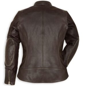 DUCATI SEBRING LEATHER JACKET BROWN