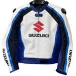 SUZUKI MOTORBIKE RACING LEATHER JACKET