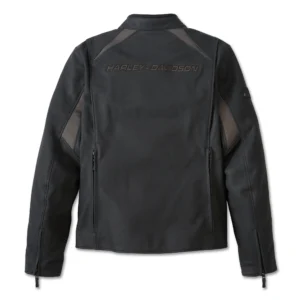 HARLEY DAVIDSON MEN’S PARADIGM TRIPLE VENT SYSTEM 2.0 LEATHER JACKET
