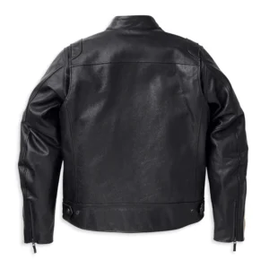 HARLEY DAVIDSON MEN’S ENDURO LEATHER RIDING JACKET BLACK