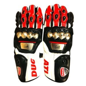 Ducati Motorcycle Leather Gloves