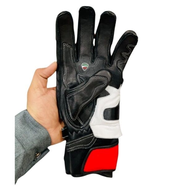 Ducati Motorcycle Leather Gloves