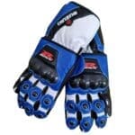 SUZUKI HAYABUSA MOTORBIKE RACING LEATHER GLOVES