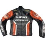 Suzuki Motorbike Racing Leather Jacket