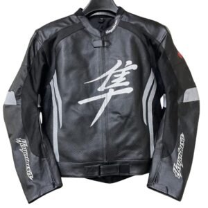 Suzuki Hatabusa Motorbike Racing Leather Jacket