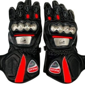 Ducati Motorcycle Leather Gloves