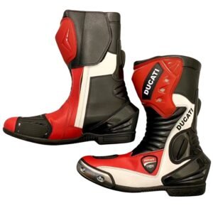 Ducati Motorcycle Leather Boots