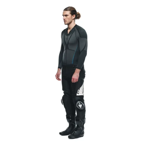 DAINESE DELTA 4 LEATHER PANTS WHITE - Image 7