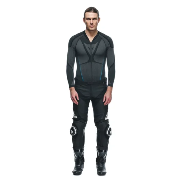 DAINESE DELTA 4 LEATHER PANTS WHITE - Image 6