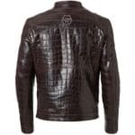 LEATHER BOMBER "JEFFREY"
