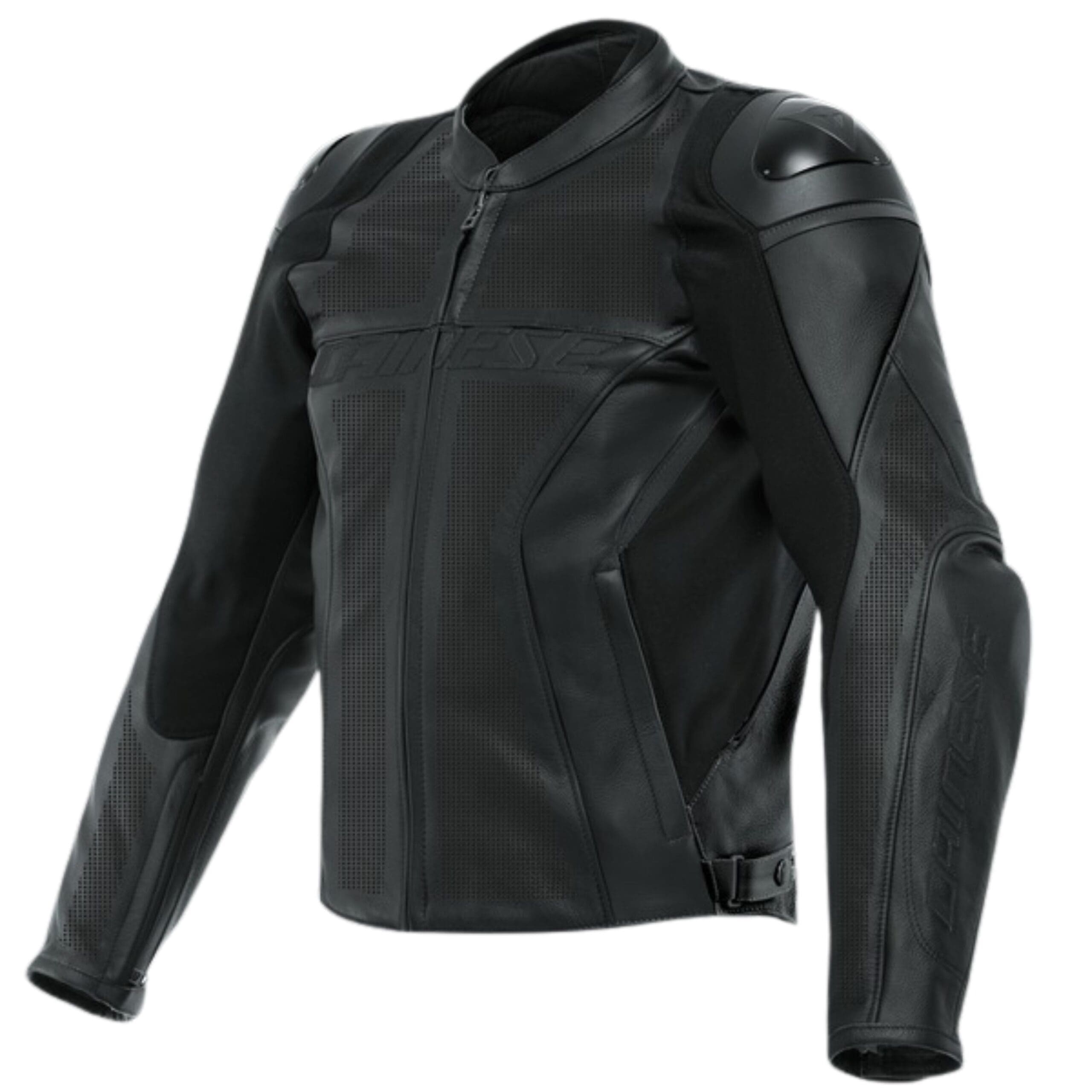 DAINESE RACING 4 LEATHER JACKET PERF BLACK