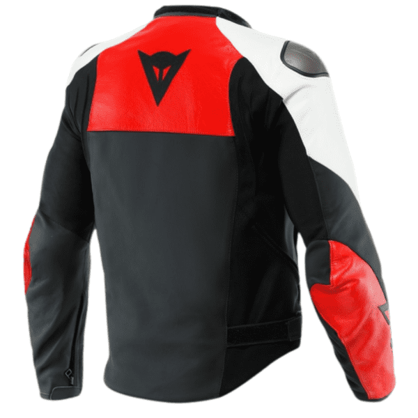 DAINESE SPORTIVA LEATHER JACKET RED LAVA