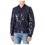 PHILIPP PLEIN LEATHER BOMBER "TIGER FACE"
