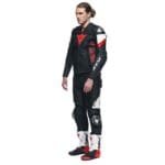 DAINESE AVRO 5 LEATHER JACKET RED LAVA