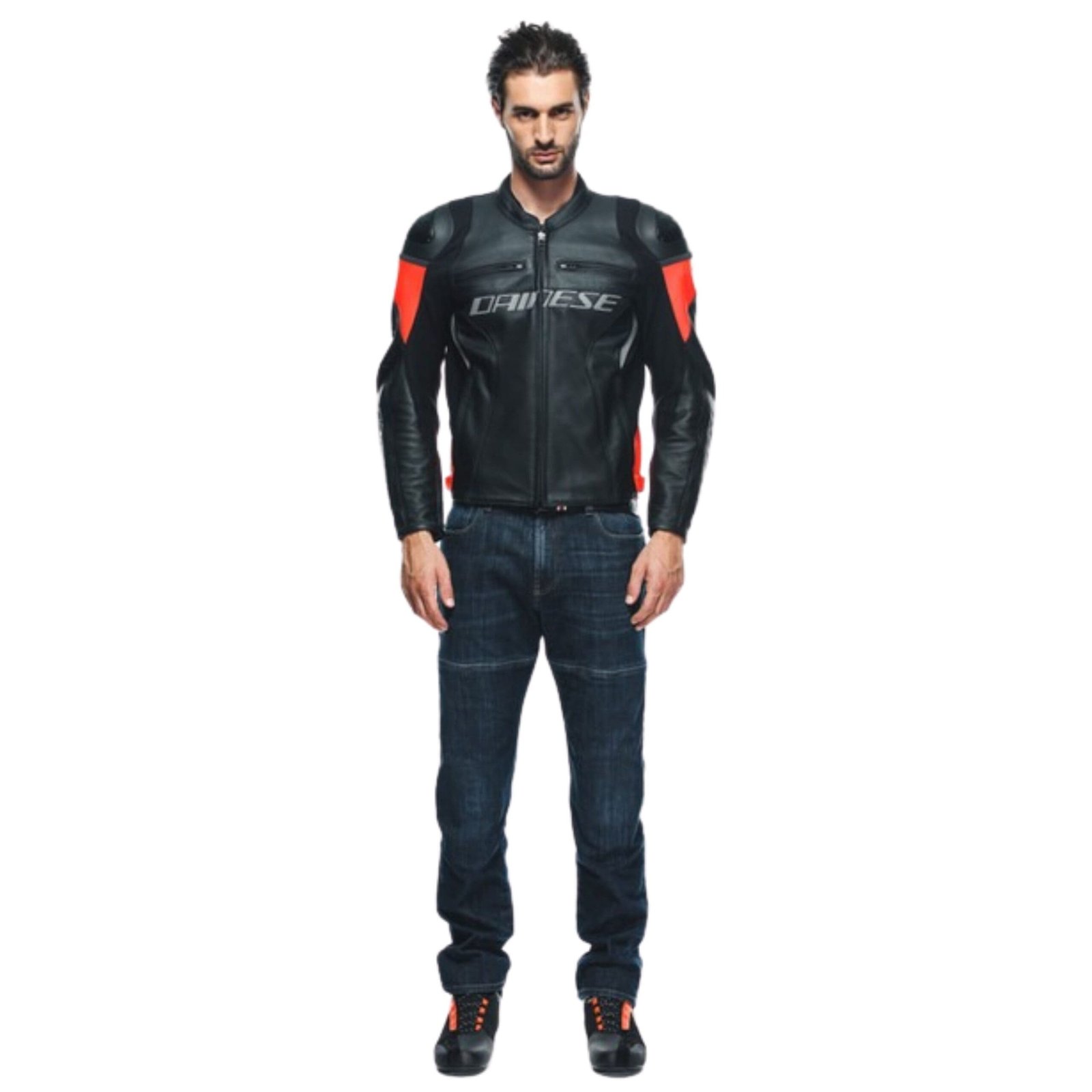 DAINESE RACING 4 LEATHER JACKET RED