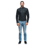 DAINESE RAZON 2 LEATHER JACKET BLACK