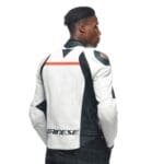 DAINESE RACING 4 LEATHER JACKET WHITE