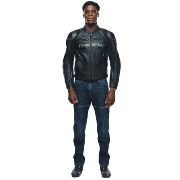 DAINESE RACING 4 LEATHER JACKET S/T - Image 3