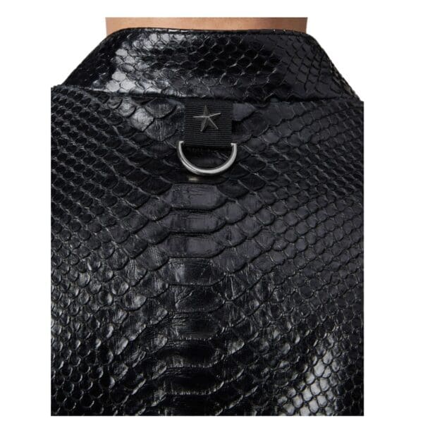 PHILIPP PLEIN LEATHER BIKER SLIM FIT LUXURY
