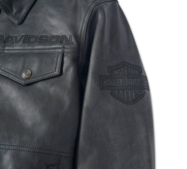 HARLEY DAVIDSON MEN IRON MOUNTAIN LEATHER JACKET